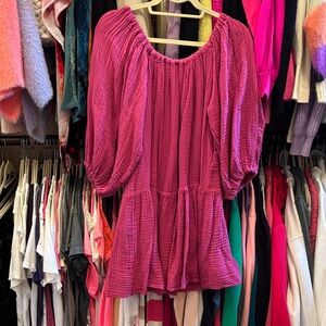 Chic Fuchsia Blouse for Women